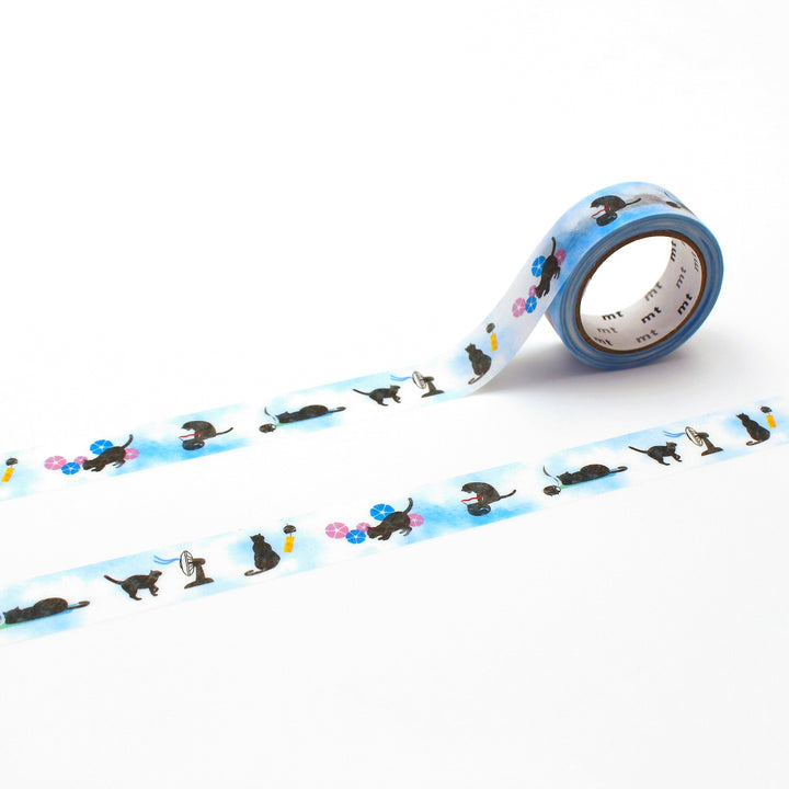 mt ex Washi Tape - Happy Summer Cats