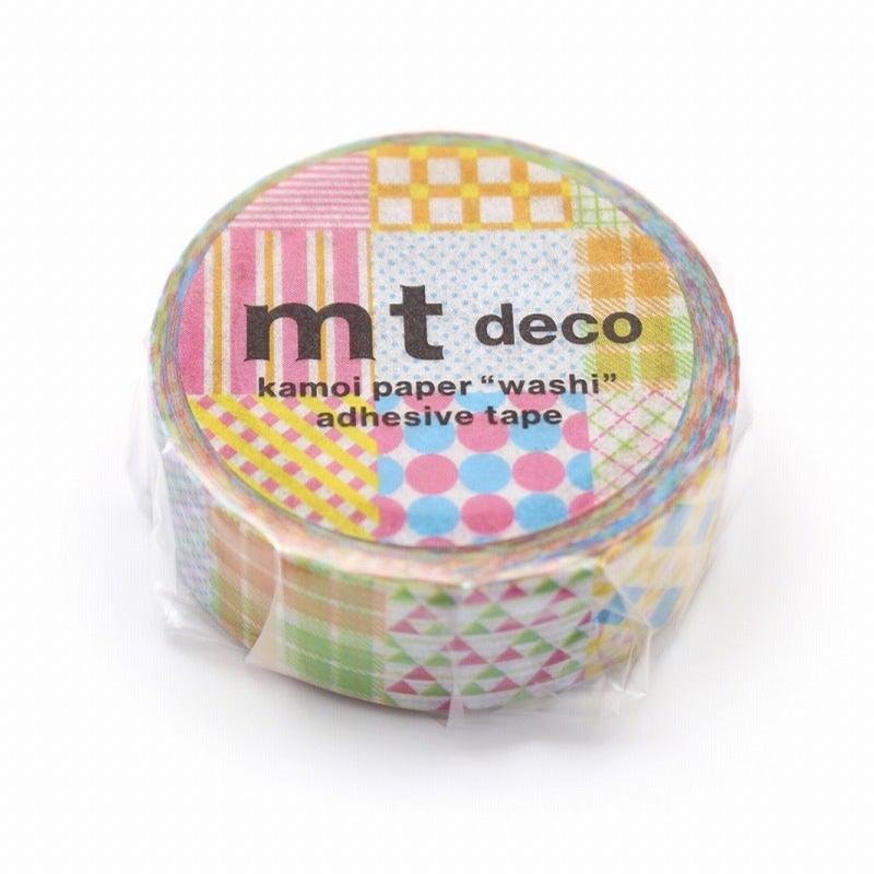 mt deco Washi Tape - Colorful Patterns