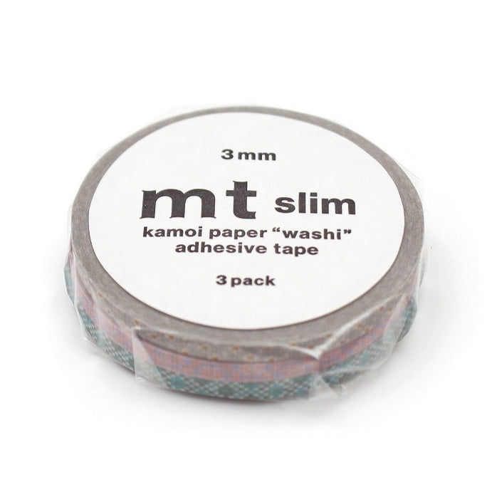 Slim Washi Tape Set - Stitch