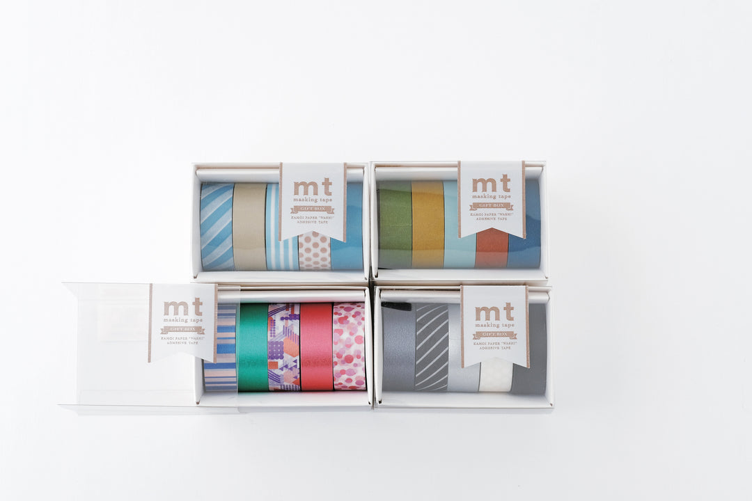 mt Washi Tape Gift Set - Mat Colors