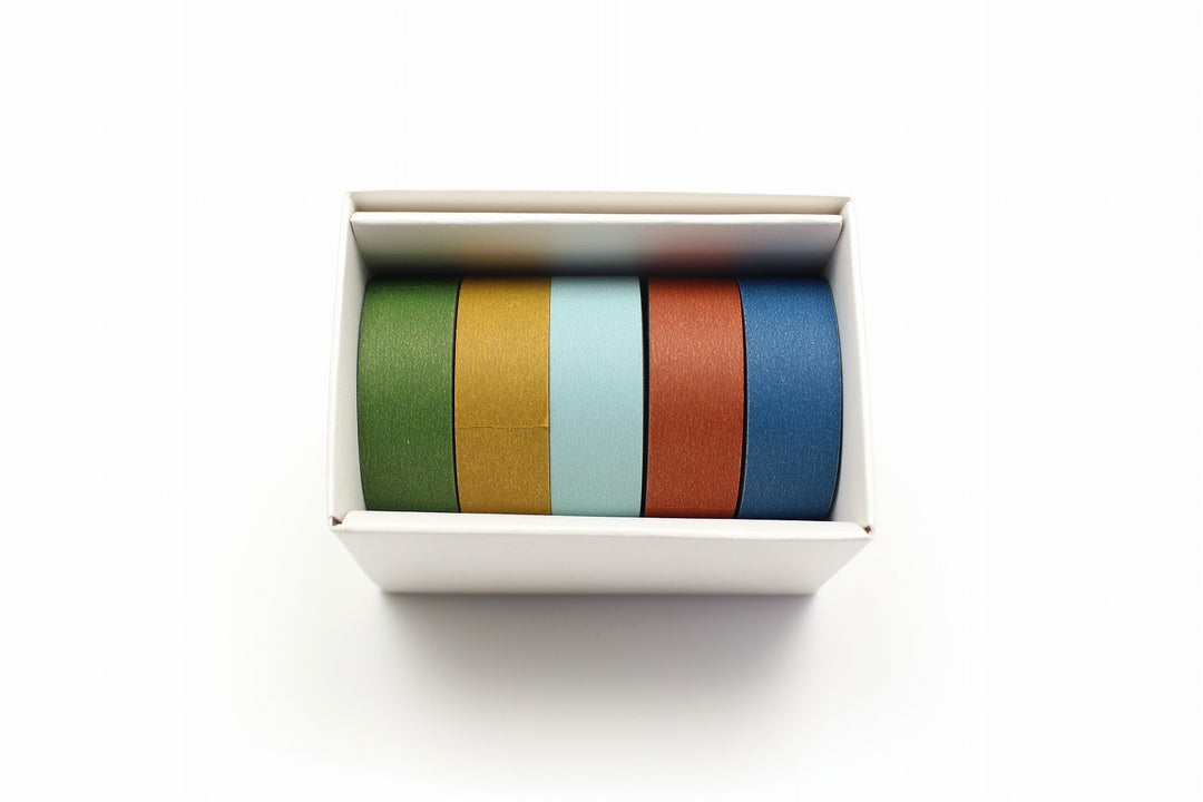 mt Washi Tape Gift Set - Mat Colors