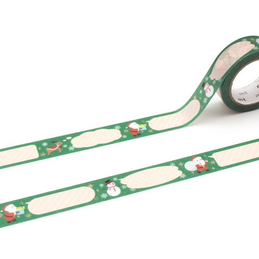 mt Chrismtas Limirws Washi Tape - Christmas Words