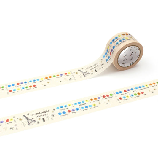 mt Chrismtas Limited Washi Tape - Hand Bell