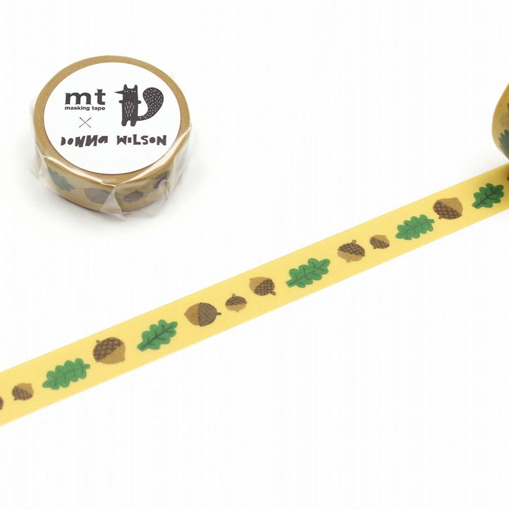 mt x Donna Wilson Washi Tape - Leaf and Acorn