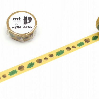 mt x Donna Wilson Washi Tape - Leaf and Acorn
