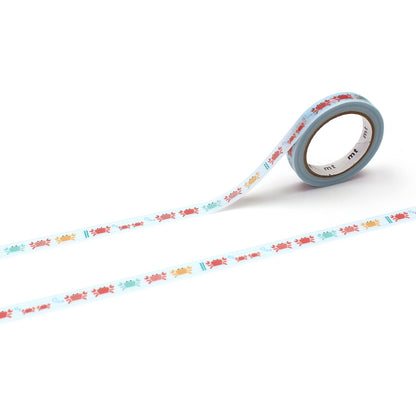Slim Washi Tape - Crab