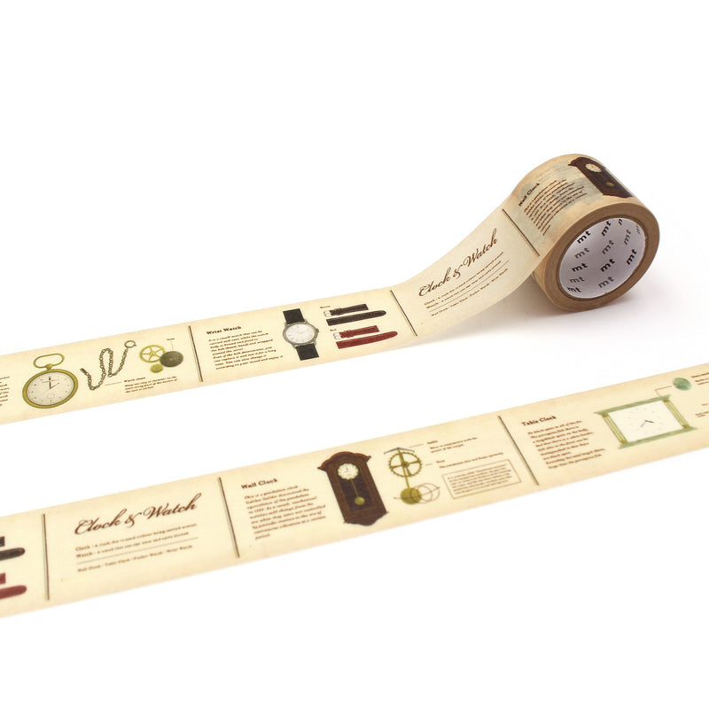 Washi Tape - Encyclopedia Clocks
