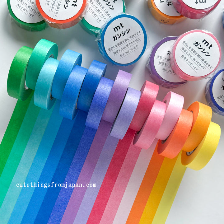 mt Ganshin Washi Tape (15 Colors)