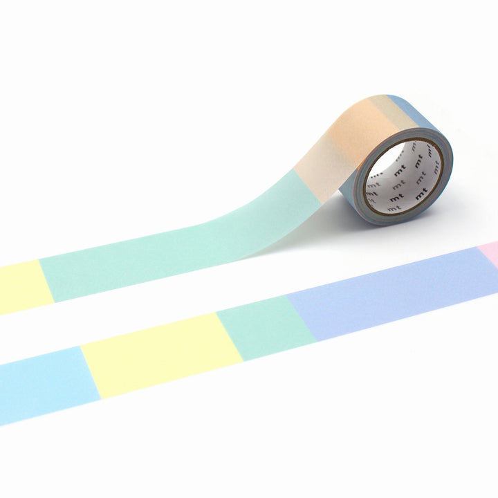 mt "kaku" Washi Tape - Pastel Color