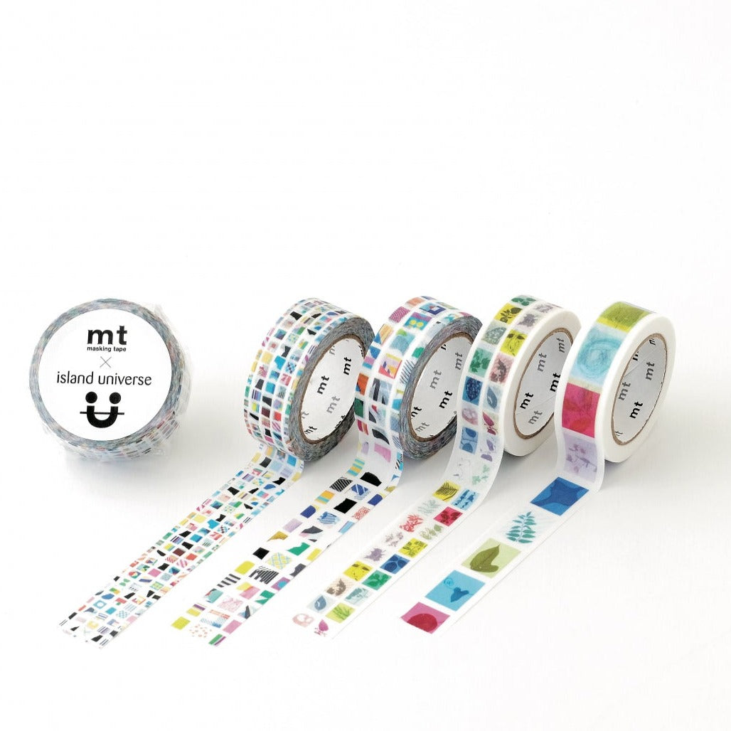 Washi Tape - Flags / Leafs S