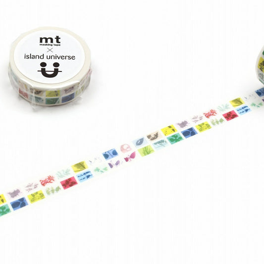 Washi Tape - Flags / Leafs S