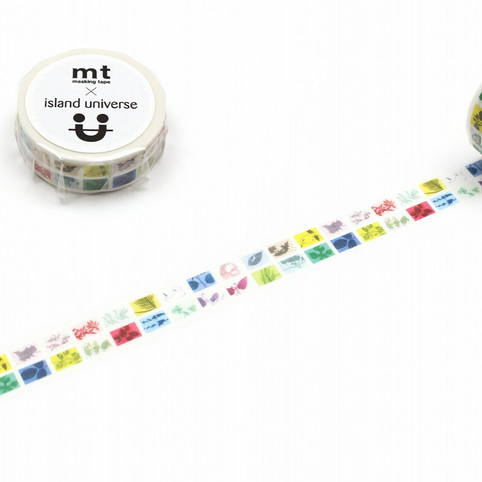 Washi Tape - Flags / Leafs S