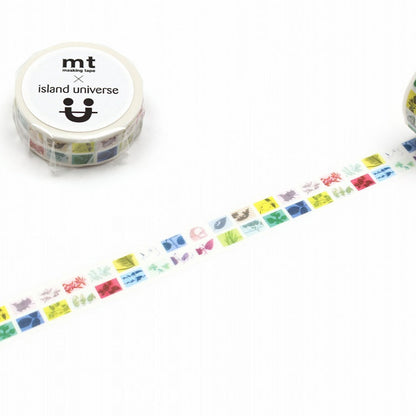 Washi Tape - Flags / Leafs S