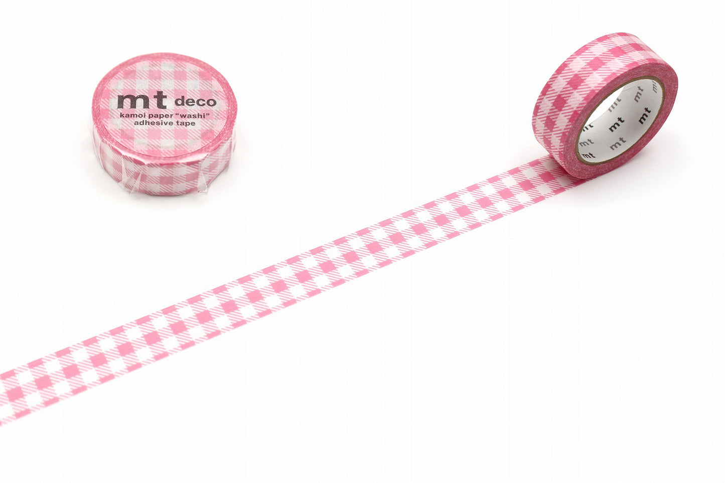 mt Washi Tape - Checkered Pink