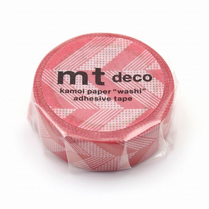 mt deco Washi Tape - Red Stripe