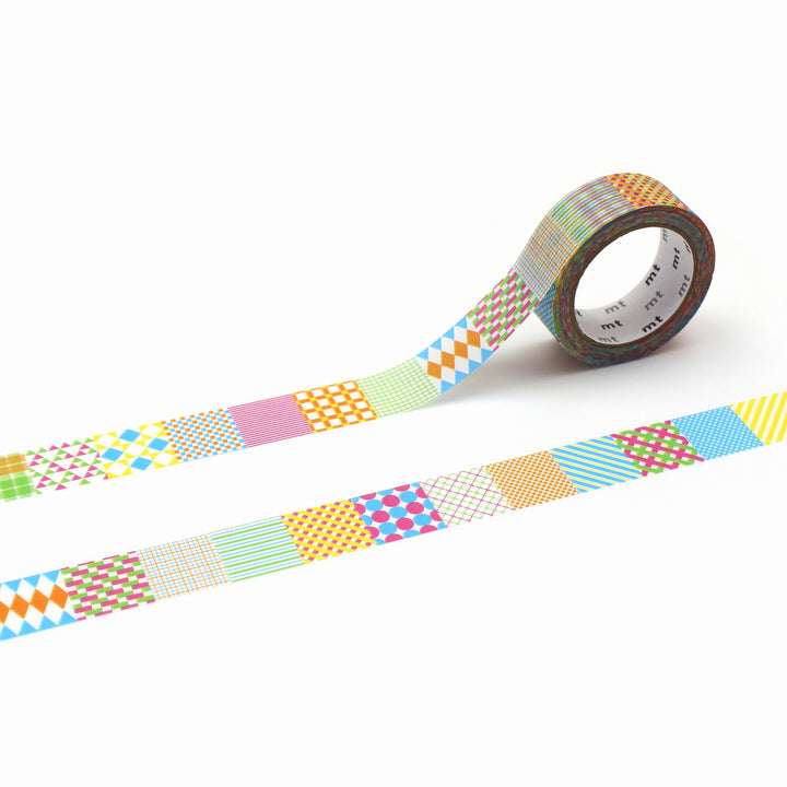 mt deco Washi Tape - Colorful Patterns