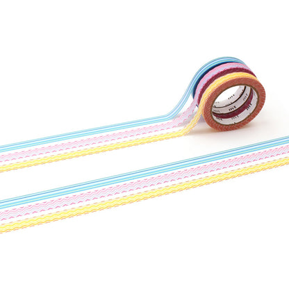 Slim Washi Tape Set - Line