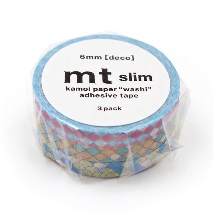 Slim Washi Tape Set - Tile