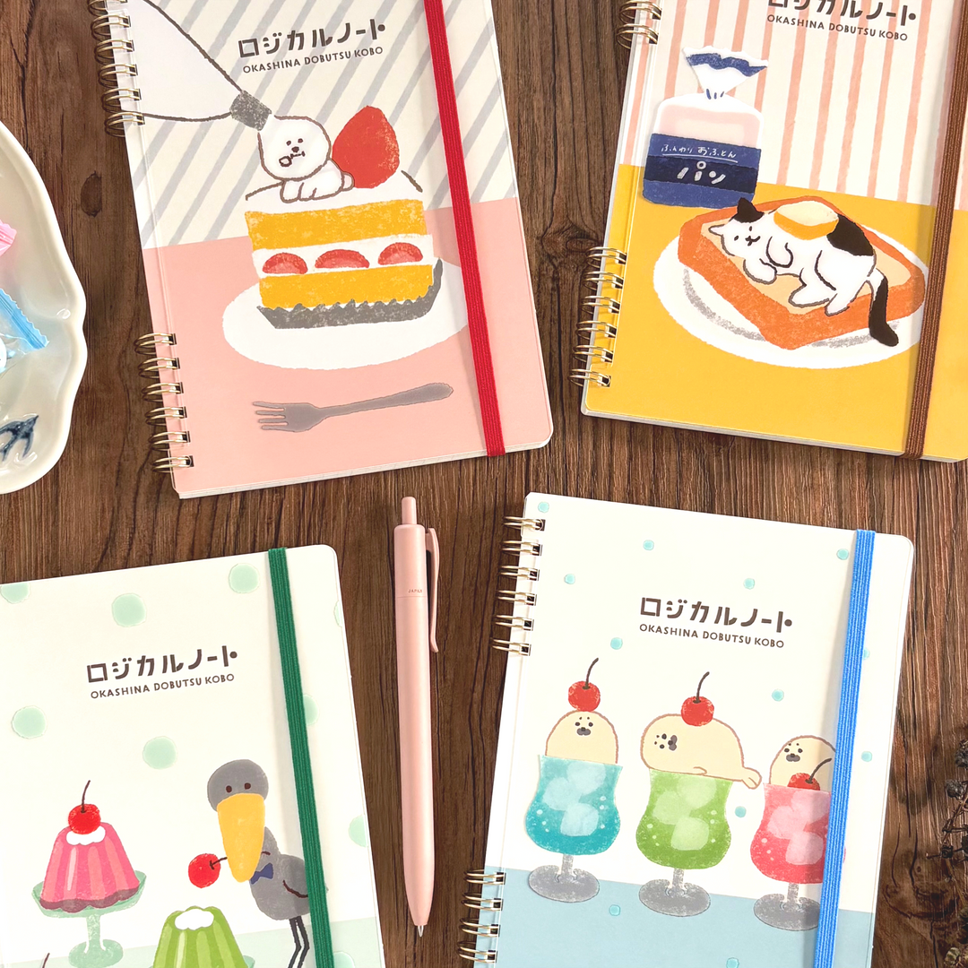 Logical Ring Notebook - Shoebill & Jello (B6)