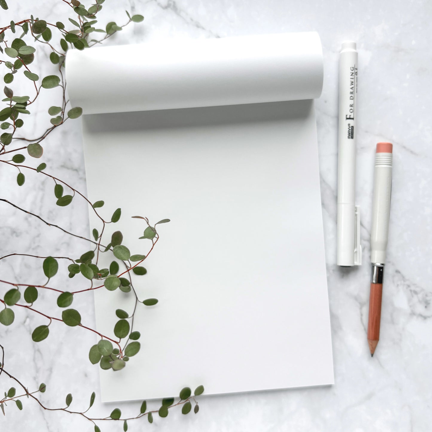 Neue Gray Note Pad - Plain A5