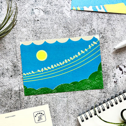 Nodoka Miyashita / Postcard - Little Birds’ Gathering