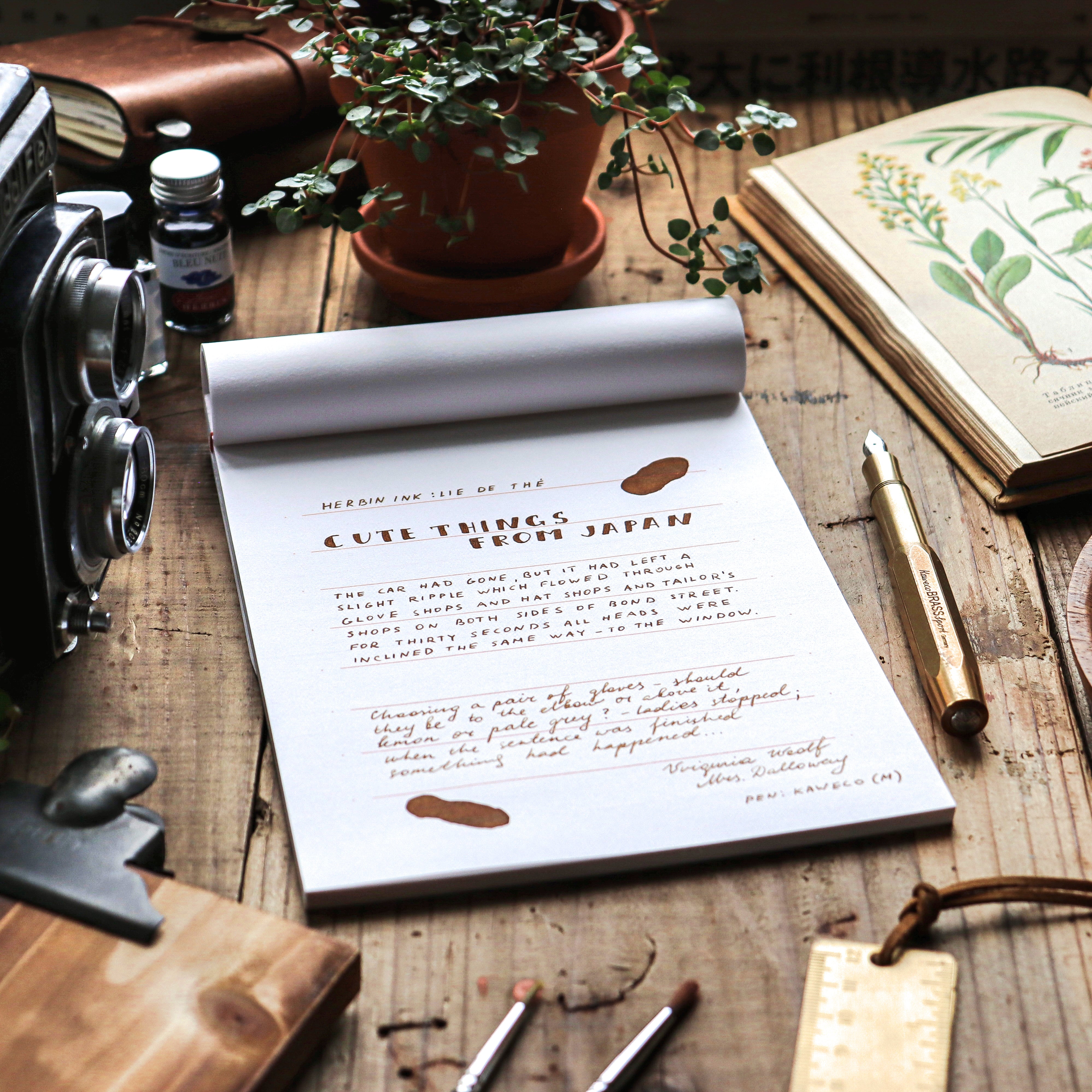 Torinoko Washi Paper Note Pad - A5 (Ruled)