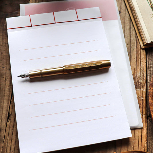 Torinoko Washi Paper Note Pad - A5 (Ruled)