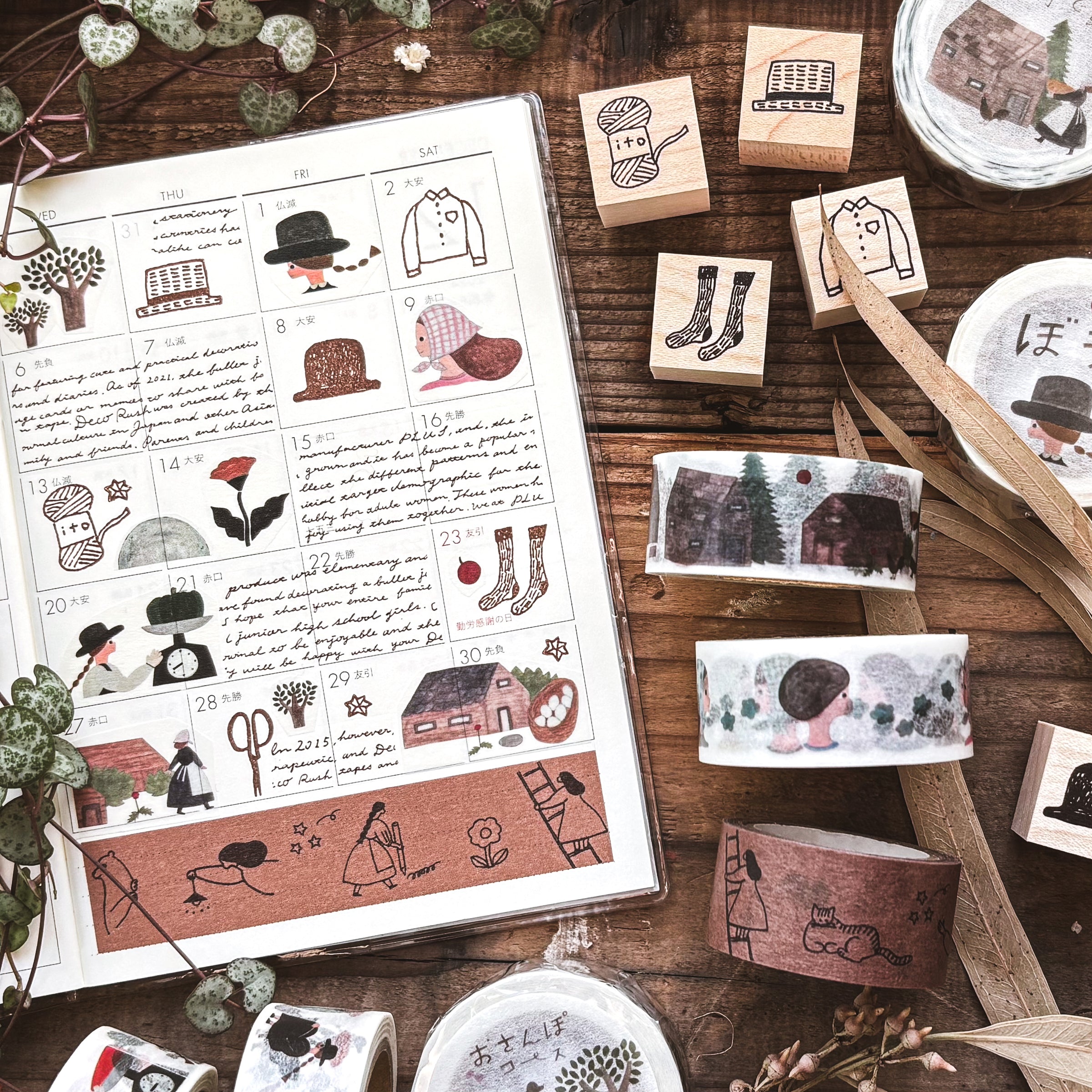 Necktie / Rubber Stamp - Shirt