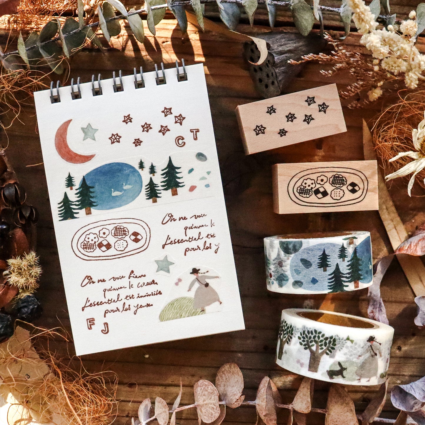 Necktie Rubber Stamp - Cookies
