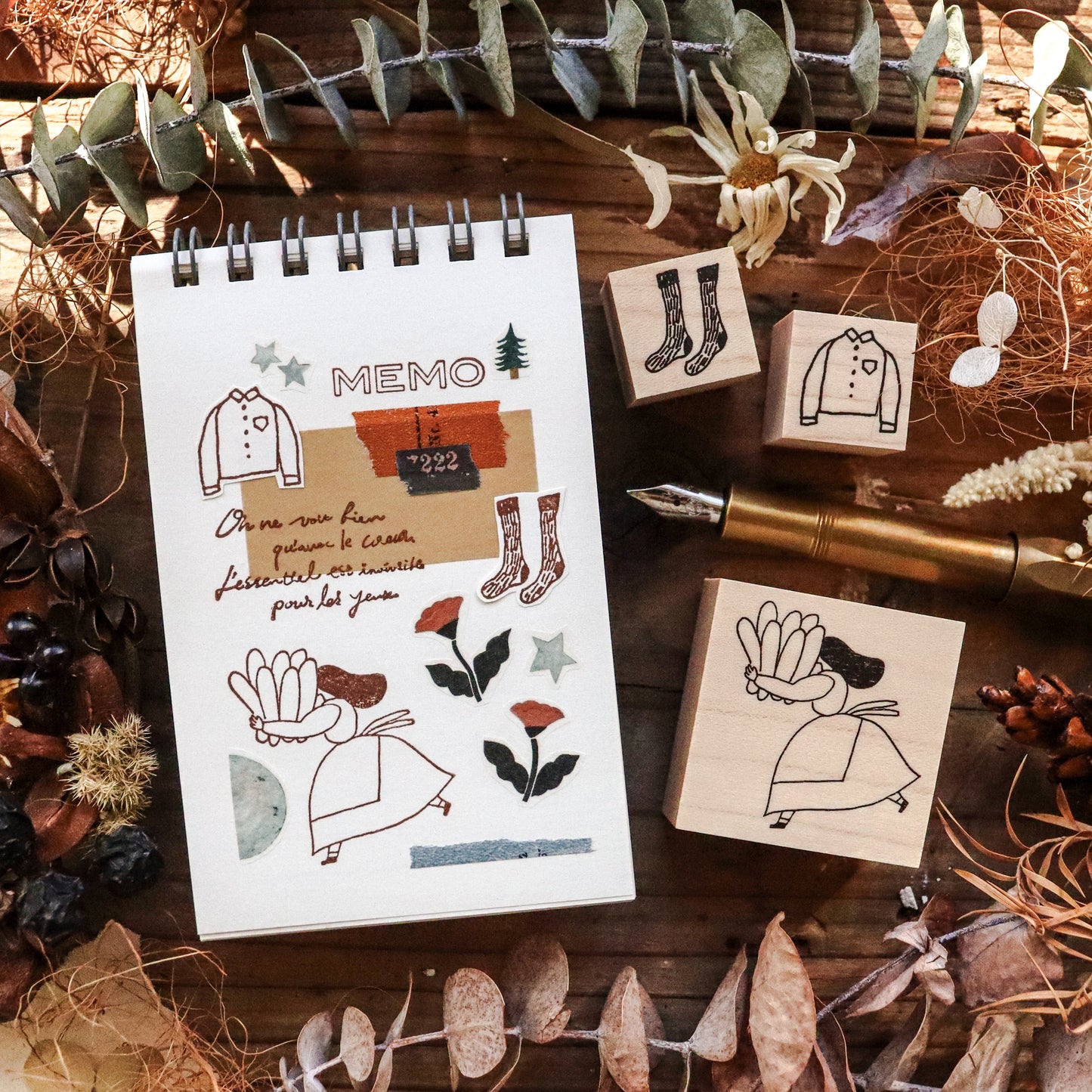 Necktie Rubber Stamp - Shirt