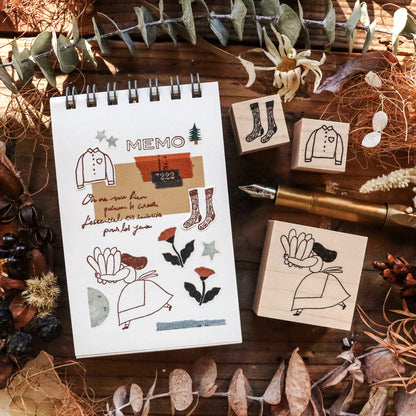 Necktie Rubber Stamp - Shirt