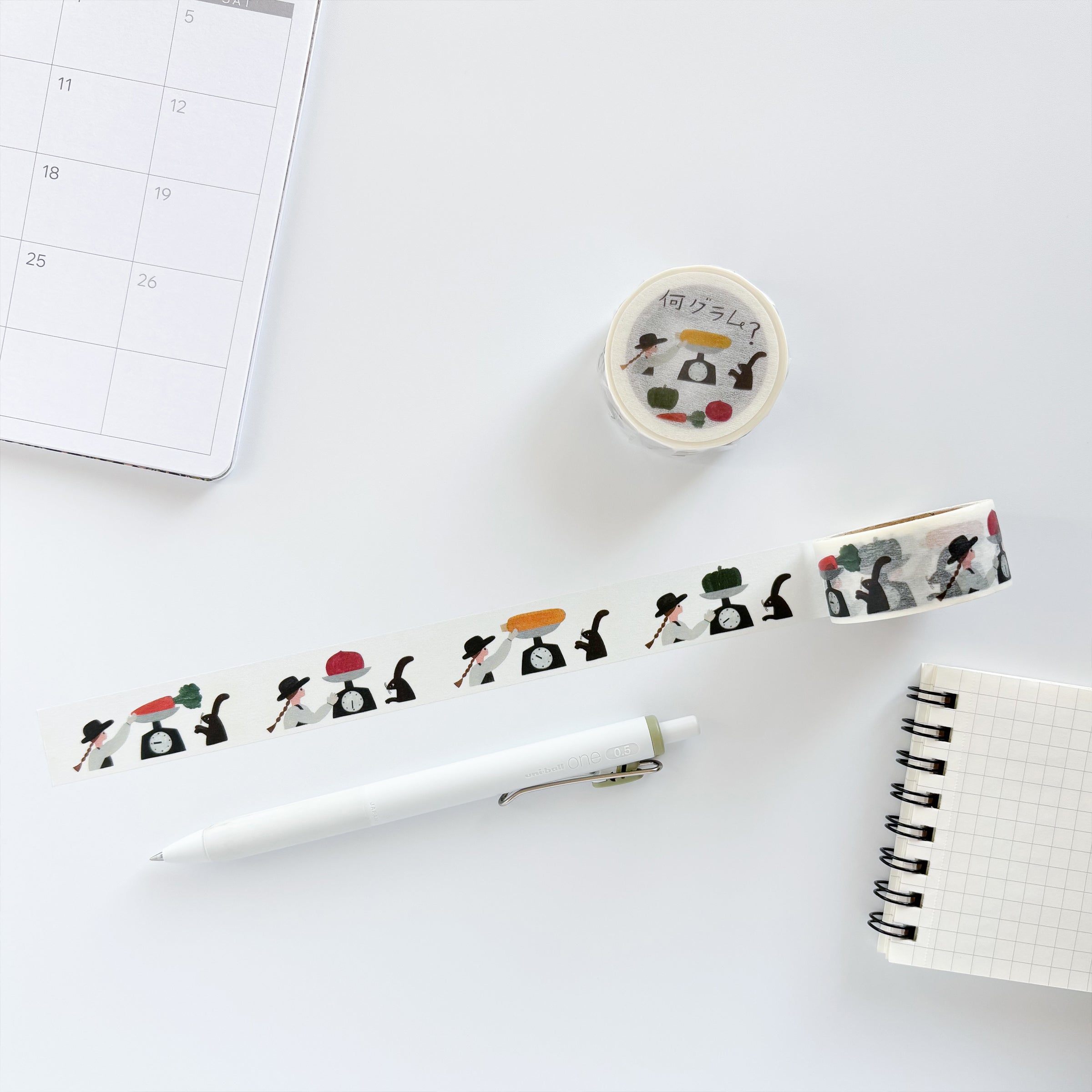 Necktie / Washi Tape - Weight