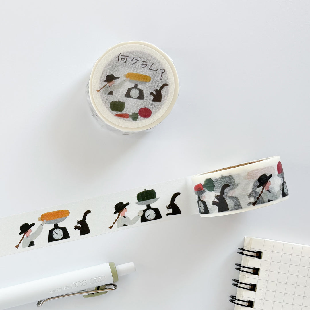 Necktie Washi Tape - Weight