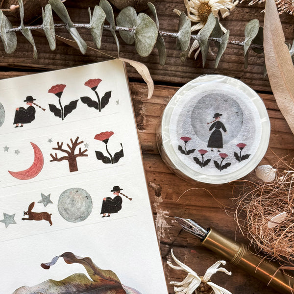 ネクタイ/ マスキングテープ「月がきれい」 – Cute Things from Japan