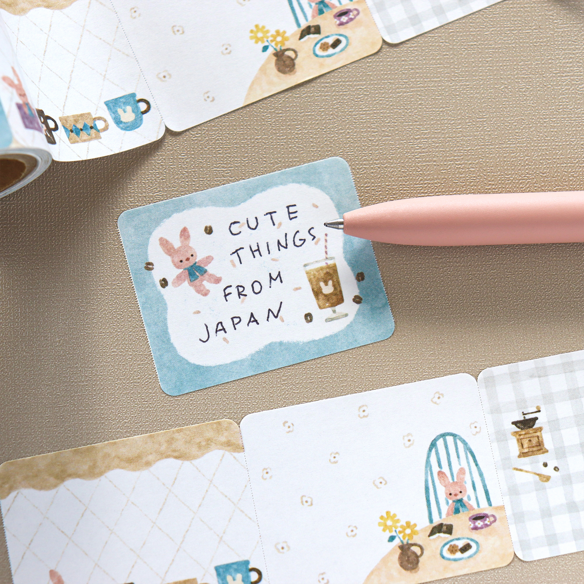 Waka Nakauchi / Roll Sticky Notes - Bunny's Cafe