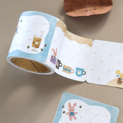 Waka Nakauchi Roll Sticky Notes - Bunny's Cafe