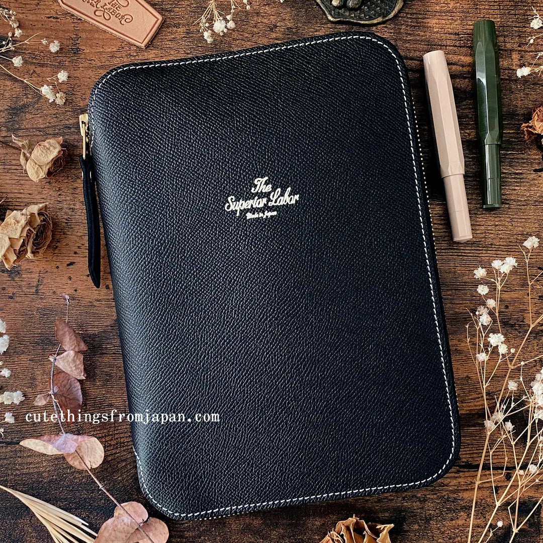 Limited Edition Calf A5 Zip Organizer (5 colors)