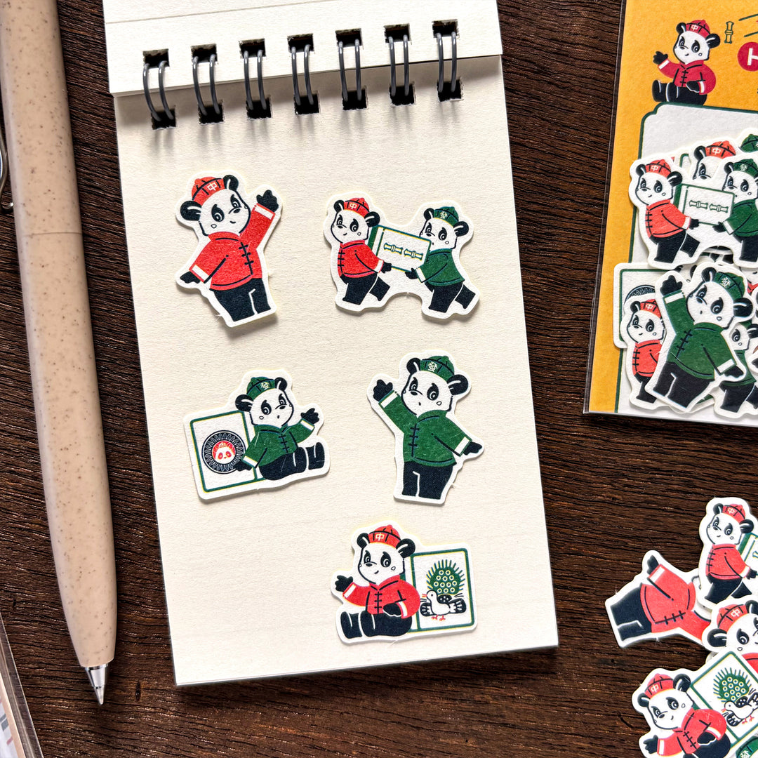 Obi1 Limited Edition Flake Stickers - Panda Brothers