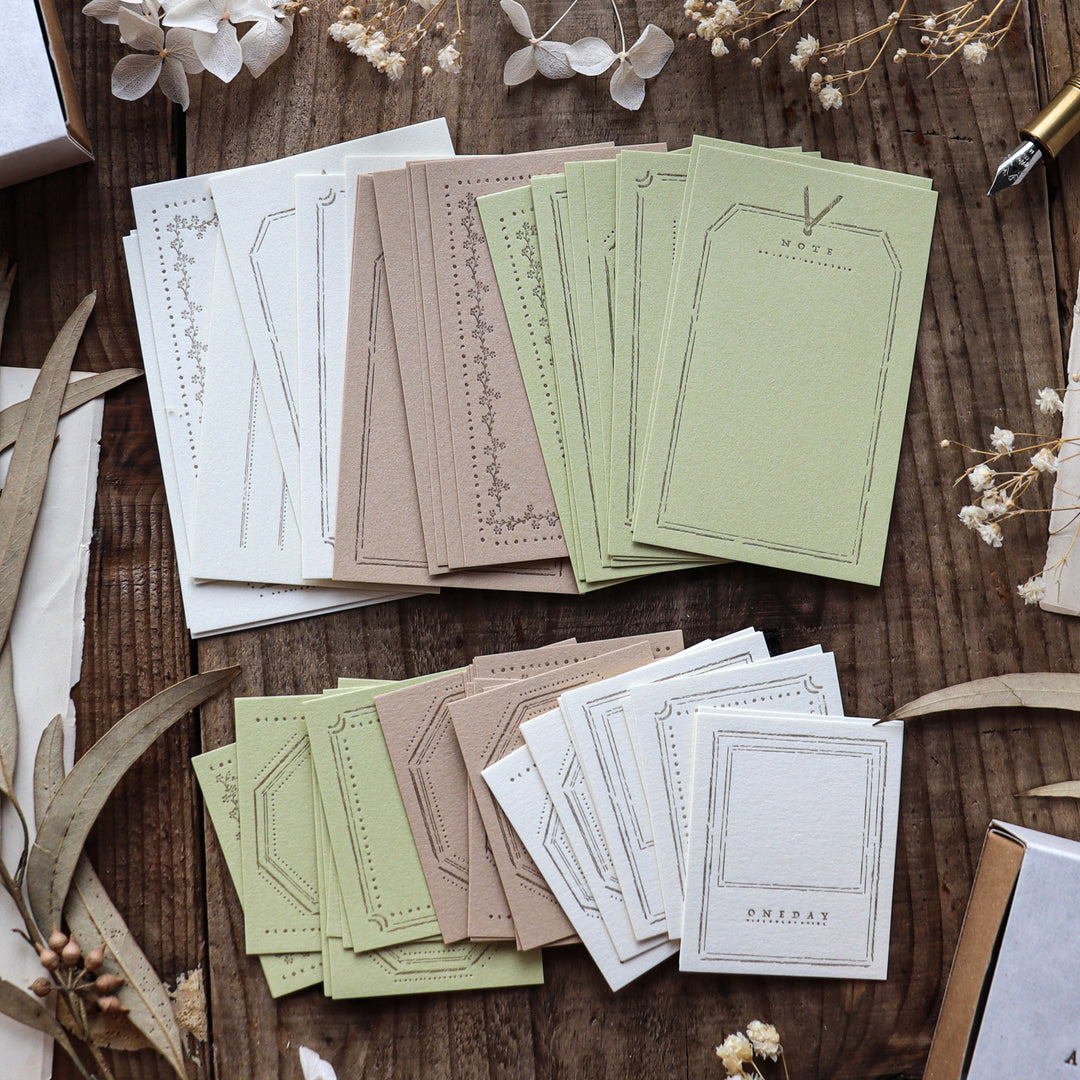 CTFJ x Oeda Letterpress Assort Card Set