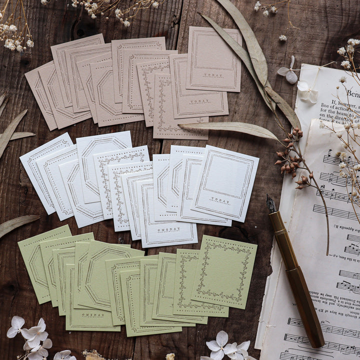 CTFJ x Oeda Letterpress Assort Card Set