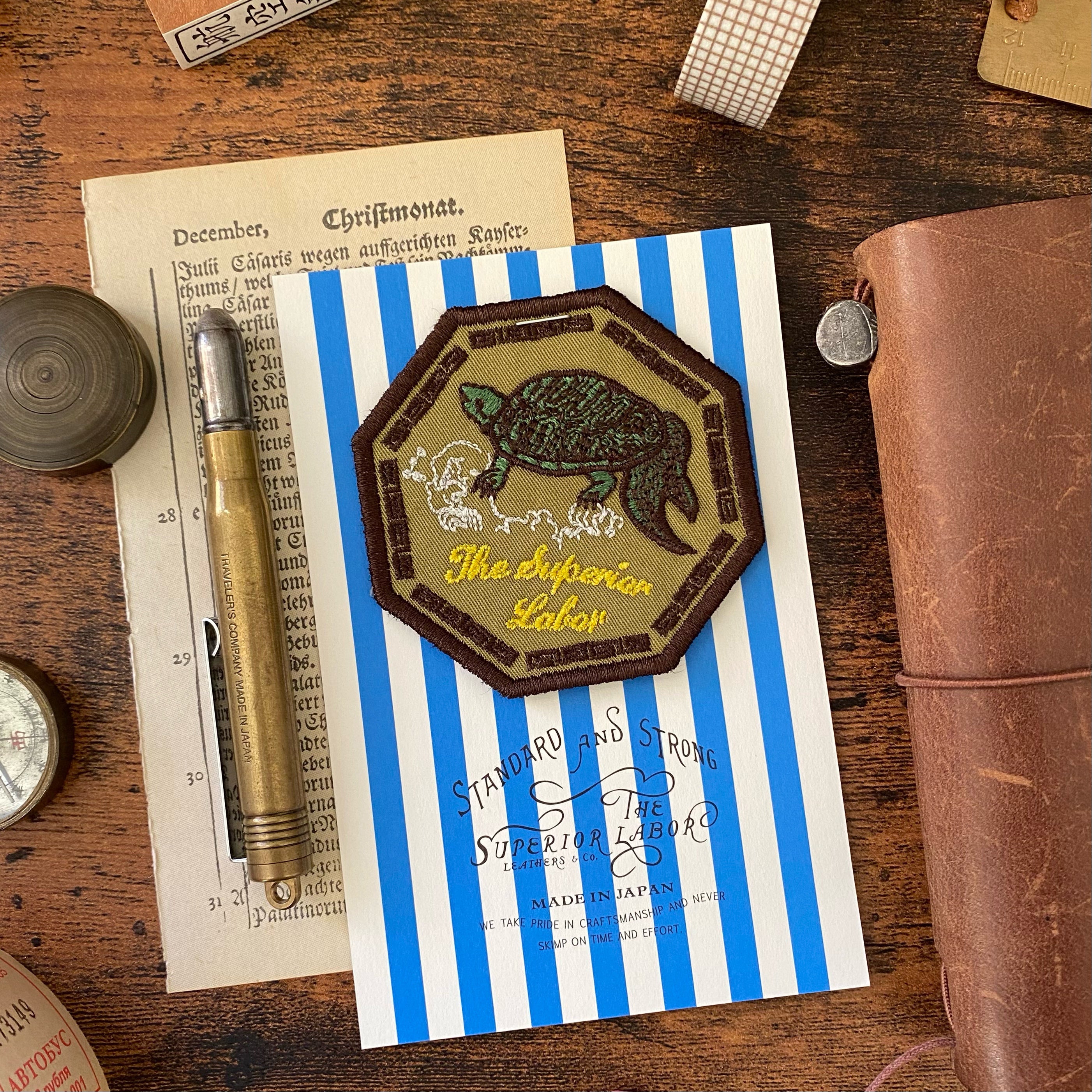 The Superior Labor / Embroidery Patch - Turtle