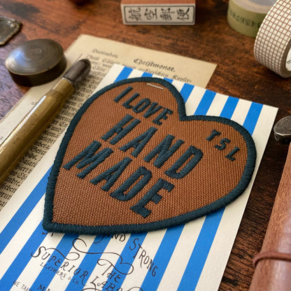 The Superior Labor / Embroidery Patch - Heart (Green)