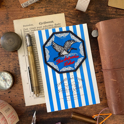 The Superior Labor Embroidery Patch - Crane