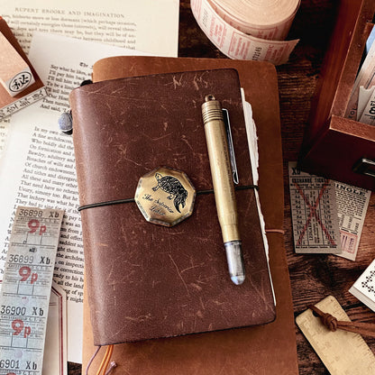 The Superior Labor Brass Concho Charm - Turtle