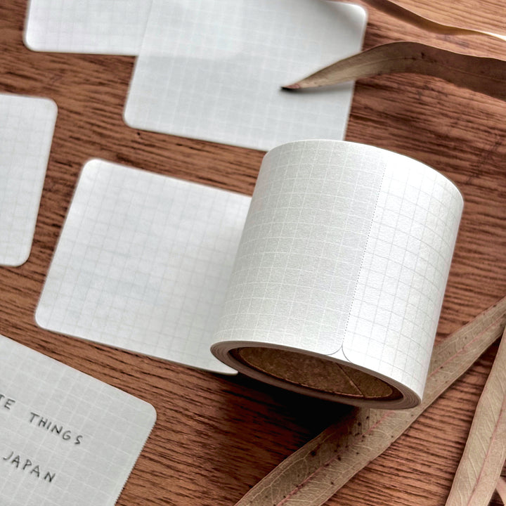 Roll Sticky Note - Grid Gray