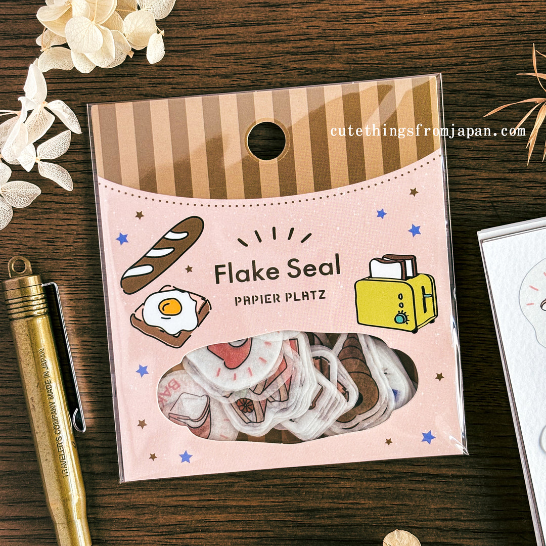 Fukuwake Hanko Flake Stickers - Bakery