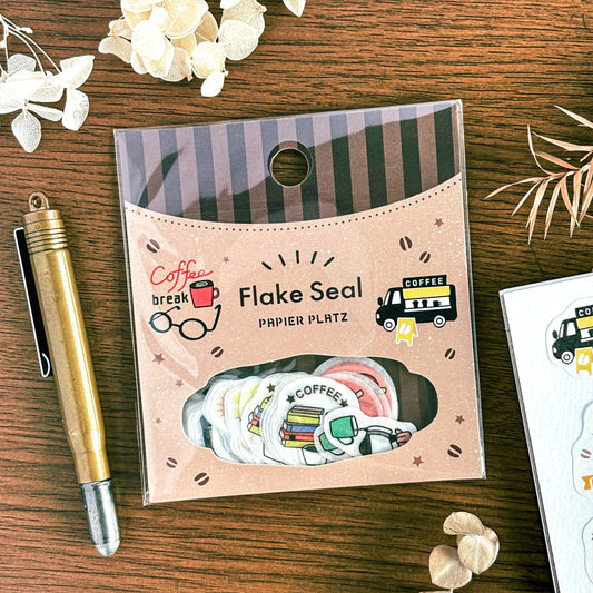 Fukuwake Hanko / Flake Stickers - Coffee Break