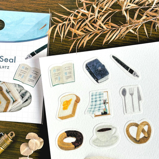 asaneru / Flake Stickers - Daily Life