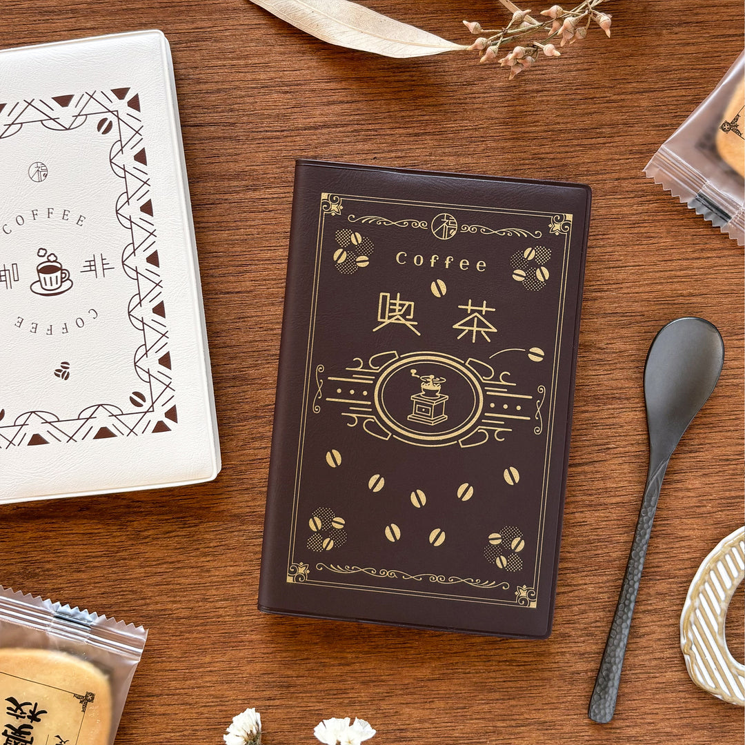 Fukuwake Hanko Pocket Notebook (2 designs) - Coffee