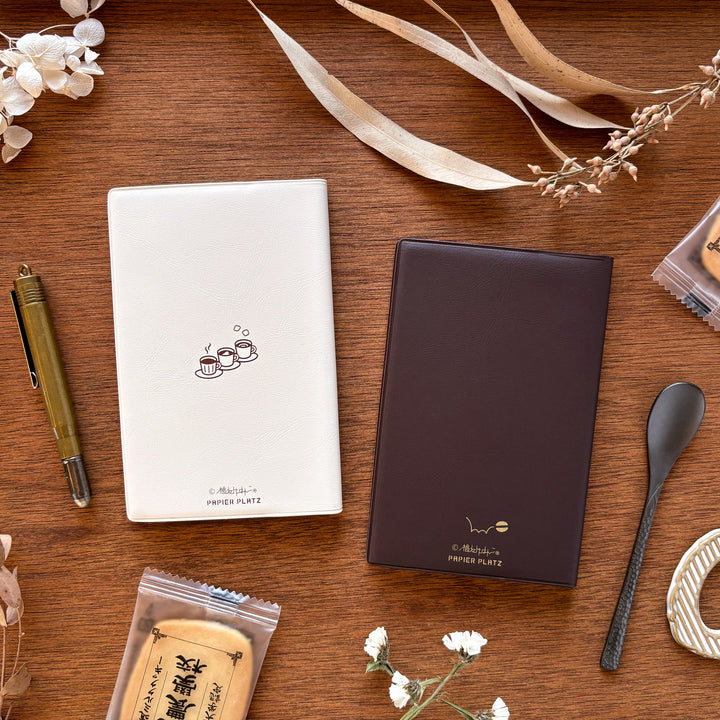 Fukuwake Hanko Pocket Notebook (2 designs) - Coffee